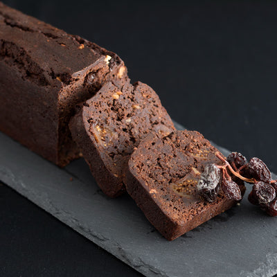 チョコレートと無花果のケーキ